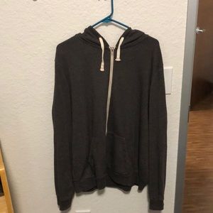 Zip up sweatshirt